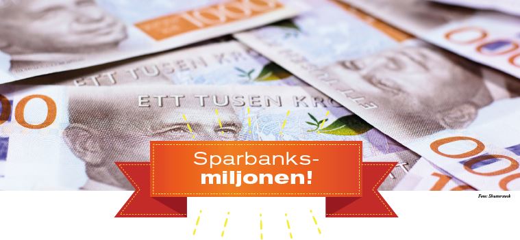 Sparbanksmiljonen hemsida