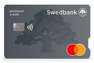 Betal- och kreditkort Mastercard Platinum